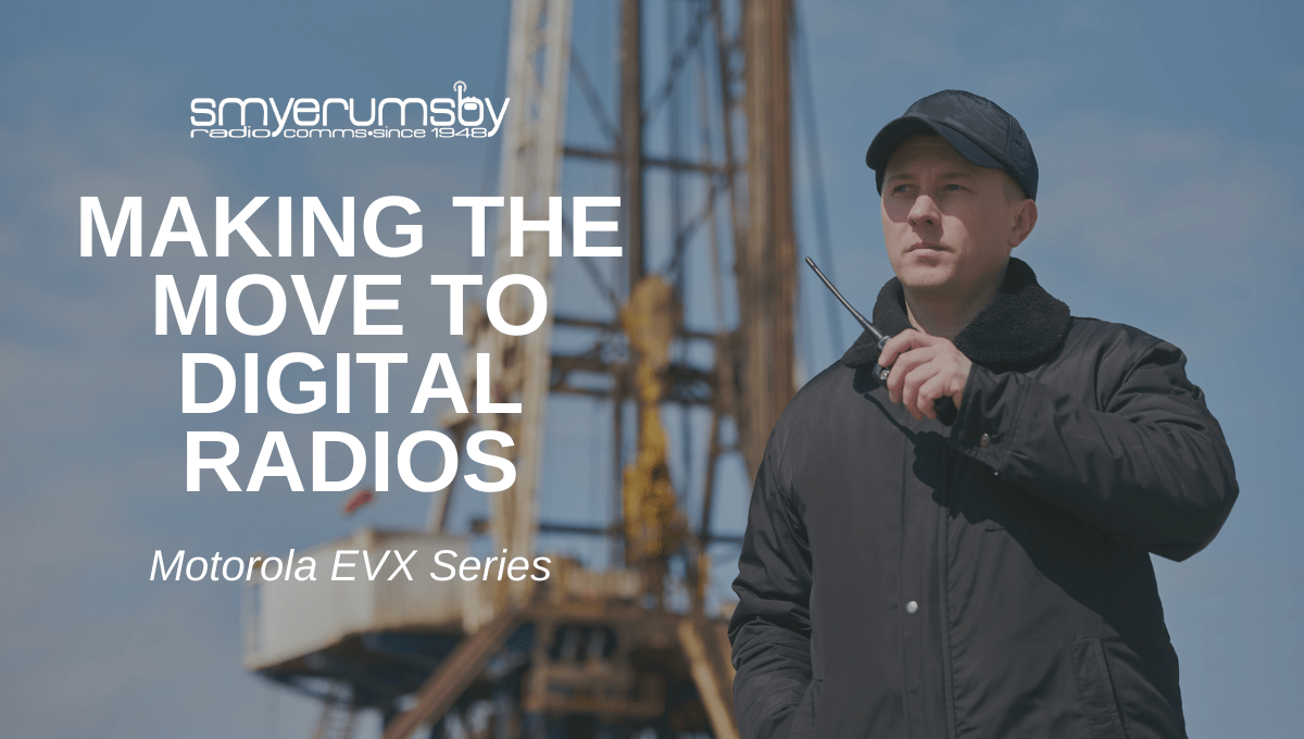 Motorola EVX digital Radios